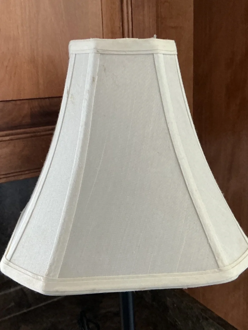 Black Table Lamp w/Shade - Picture 5 of 8